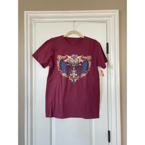 NWT Burgundy GNZ Cotton Wear Shirt Size Medium